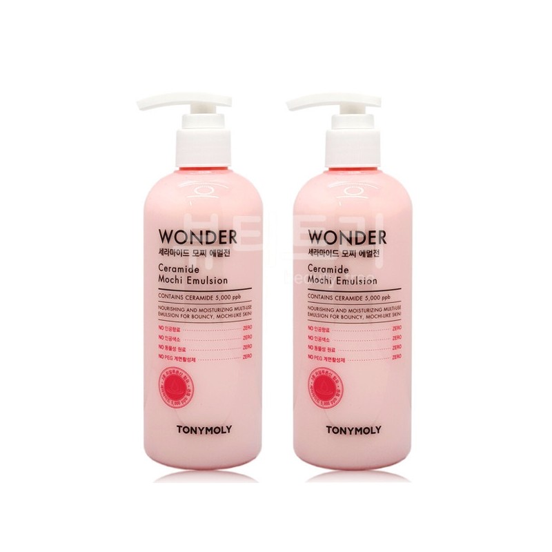 Tony Moly Wonder Ceramide Mochi Emulsion 300ml + 300ml /