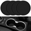 Car Coasters for Cup Holders [4 Pack], 2.77 Inches Silicon