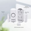 VOXON wireless Door and Window Alarm Sensor 2 Pack 2