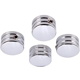 KACEPAR Head Bolt Covers Caps, Head Bolt Covers Caps, Compatible with Harley-Davidson All Twin Cam Models, fit for Big Twin 1340 Evo Models, Sportster Models, Chrome