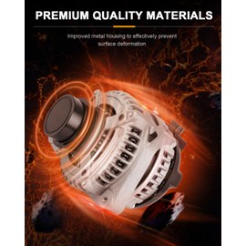 ROADFAR Alternator Compatible 2012-2015 for Scion iQ Base 1.3L, Replace 11760