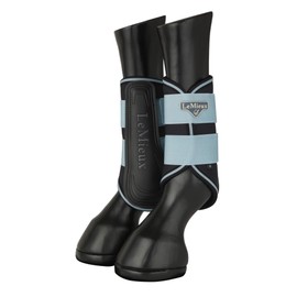 LeMieux Grafter Brushing Horse Boots - Protective Gear and Training Equipment - Equine Boots, Wraps & Accessories - Glacier - Medium