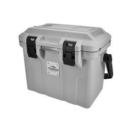 Monoprice Emperor 15 Portable Refrigerator 15L with Car Plug Adapter, 12V DC for Car/SUV/Truck/Van/RV, Chiller/Warmer, Holds Up to 19 Cans, Rotomolded Construction, Integrated Handle and Bottle Opener