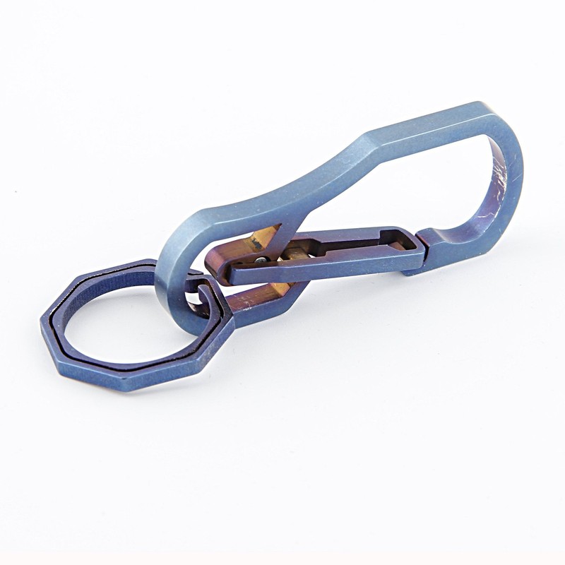 Titanium Multi Tools High Loading-Bearing Hook EDC Tool Keychain 25KN