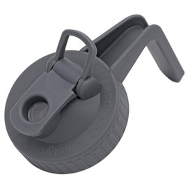 3 Pack Mason Jar Lifestyle Pour & Store Pitcher Lid with Handle for Mason Jars (Gray, Regular Mouth)