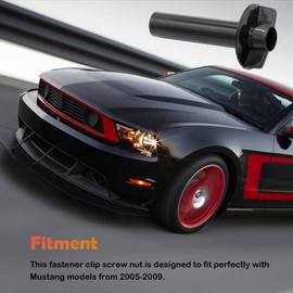 KPALAG Rear Trim Panel Nut, Rear Trunk Interior Cargo Trim Panel Wing Nut Fits for Ford Mustang 2005-2009 Replace#： W711285-S300 W712314S300