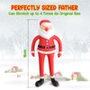 Quebec Playwright's Stretchy Father Christmas Unique Holiday Stocking Presents Christmas
