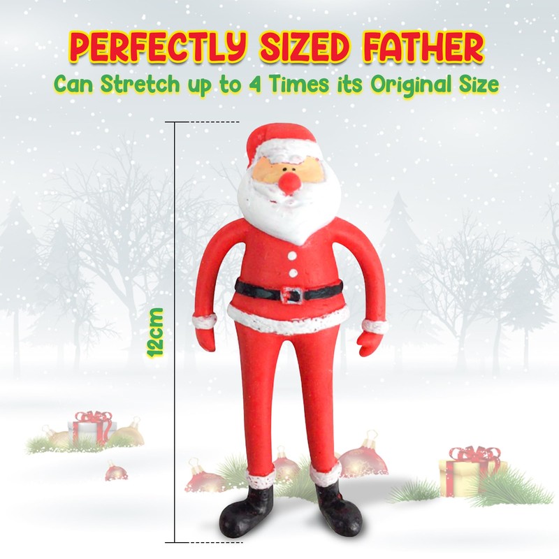 Quebec Playwright's Stretchy Father Christmas Unique Holiday Stocking Presents Christmas