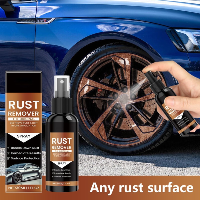 marveher Rust Remover Spray Heavy Duty Metal Cleaner, Upgrade Rust