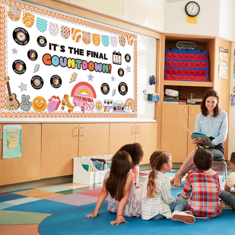 End of The Year Bulletin Board Decorations Set Graduation Classroom