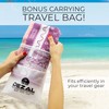 DEZAL Microfiber Super-Compact Sand Free Hiking Beach Camping Fitness Travel
