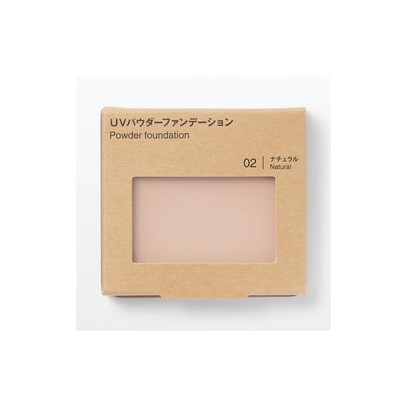 MUJI 無印良品 UV Powder Foundation Natural SPF 30 PA+++ 10.3