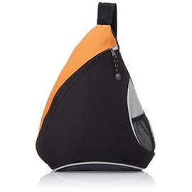 eBuyGB Monostrap Triangle Rucksack School and College Bag,Orange