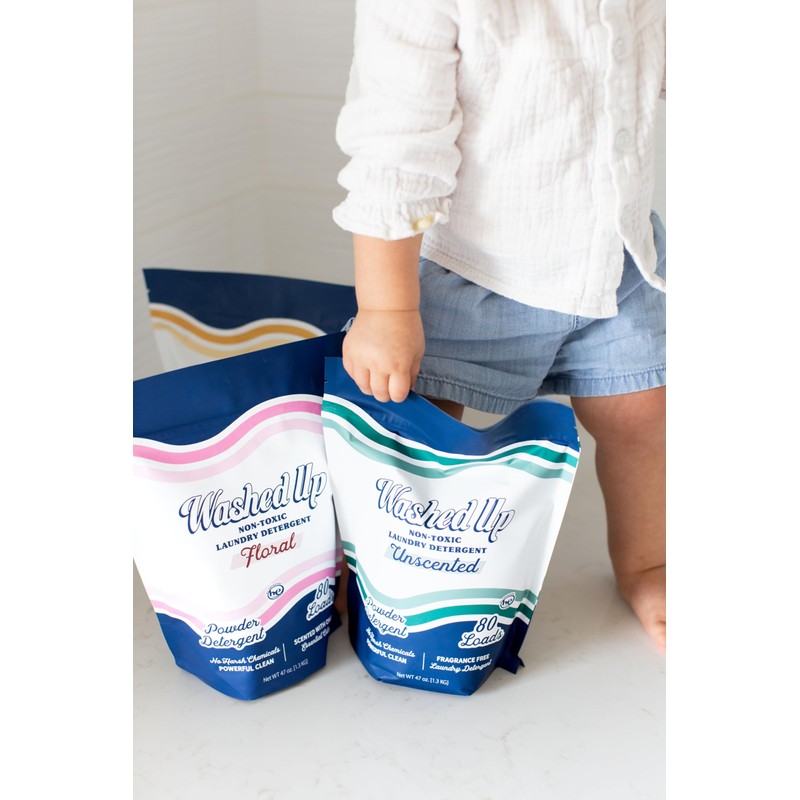 Washed Up Goods Unscented Laundry Detergent Powder | Fragrance-Free |