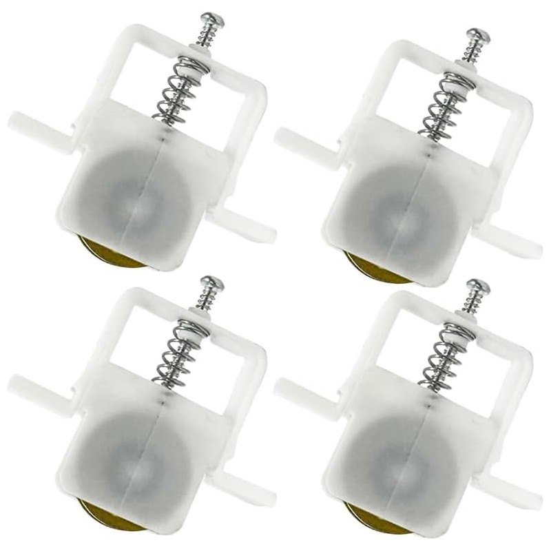 4 Pack 1 Inch Sliding Screen Door Rollers – Spring