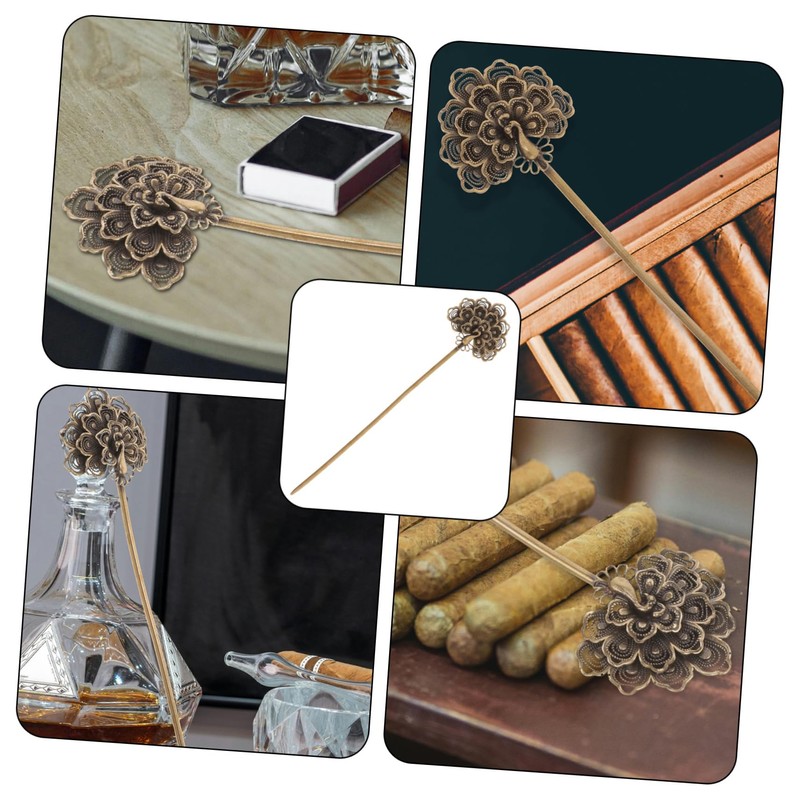 COLLBATH Retro Cigar Poker Stick Cigar Poker Draw Tool Punch