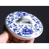 Mozacona Ceramic Teapot, Blue and White Tea Pot, Coffee Pot