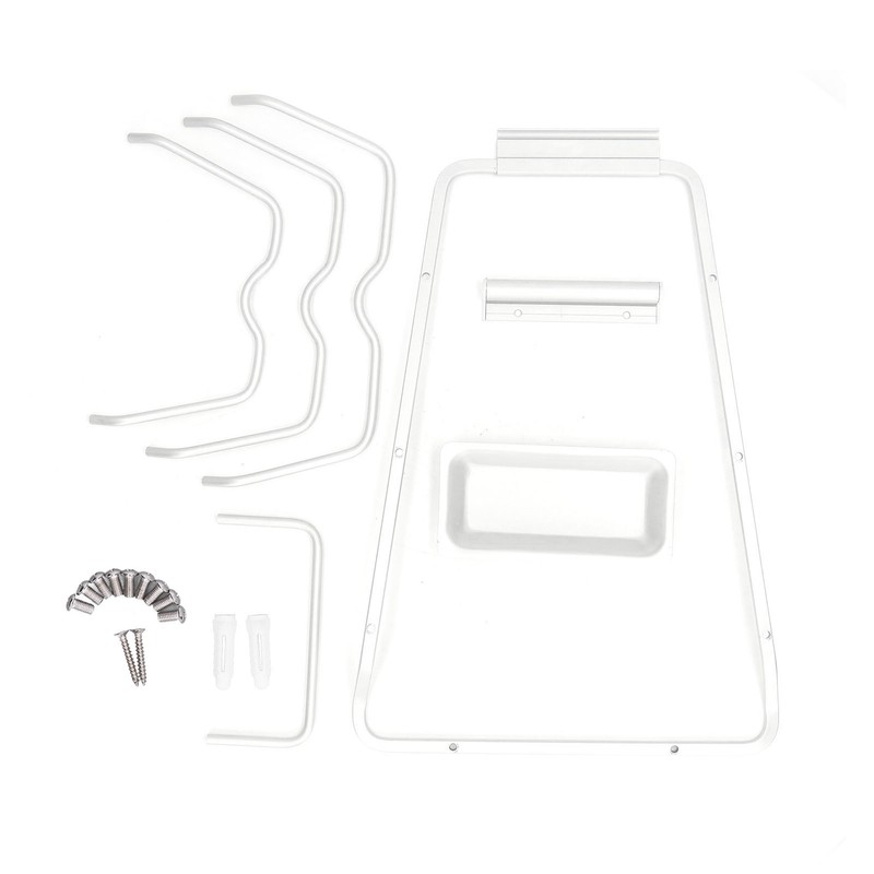 Pot Lid Organizer 30kg Load 3 Lid Capacity S Shaped