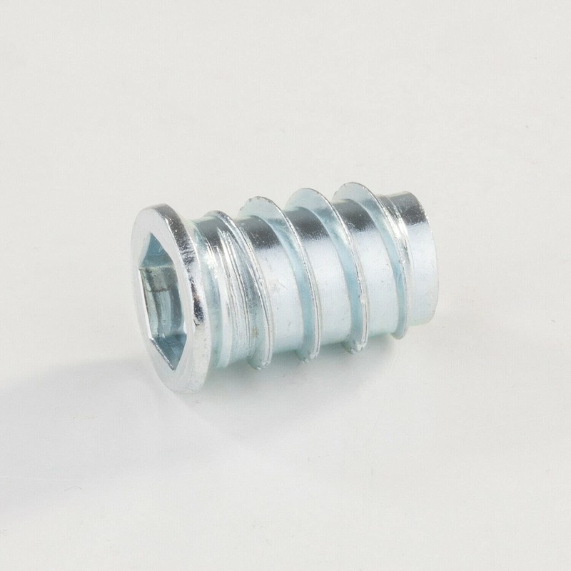 20x Screw Nuts Threaded Sockets Hexagon Socket Countersunk Head M8