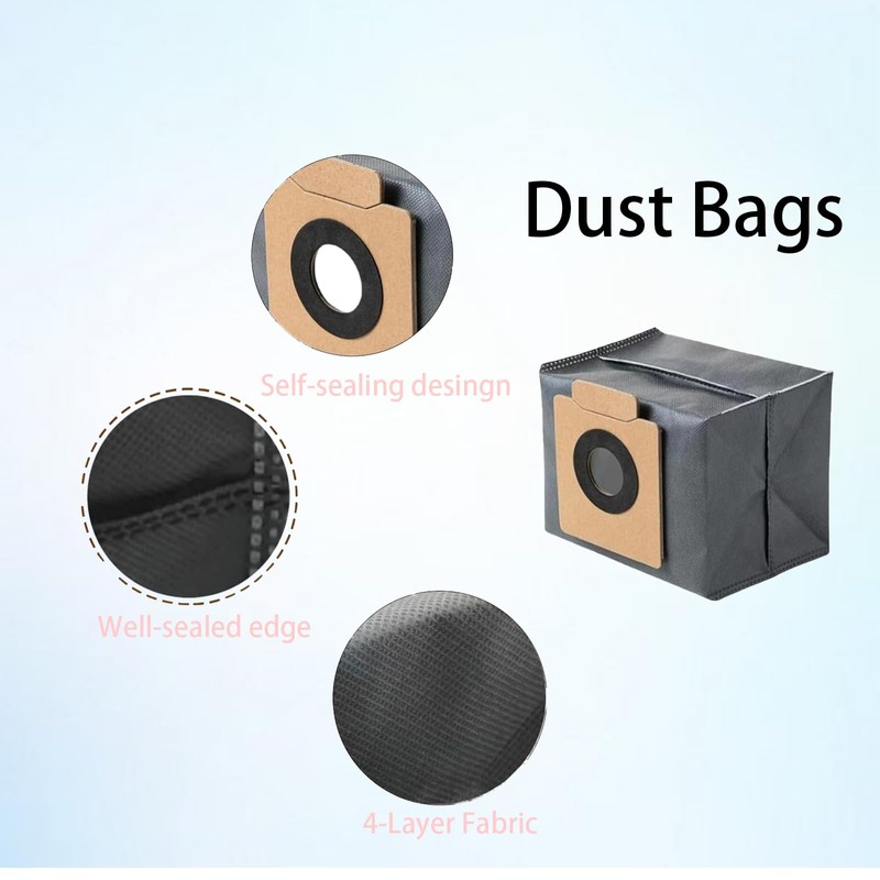 11 Pcs Replacement Parts Kit for Eufy X10 Pro Omni