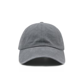 Stymora Oversized Baseball Cap for Men Women, Adjustable Washed Cotton XL Caps for Big Heads 23.5"-25.7" Grey