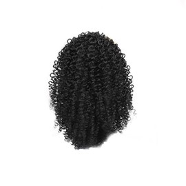 zaoalife Drawstring Ponytail Extension Puff Drawstring Ponytail,Curly Ponytail Extension, Kinky Curly Ponytail for Black Women,Synthetic Hairpieces