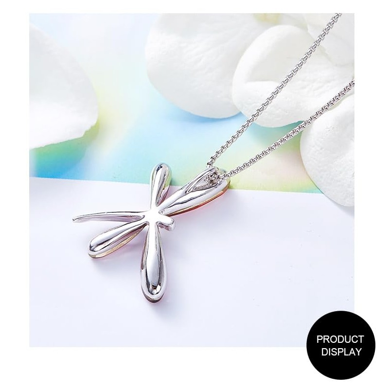 Mayfer | Collar para Mujer con Dije Colgante de libelula