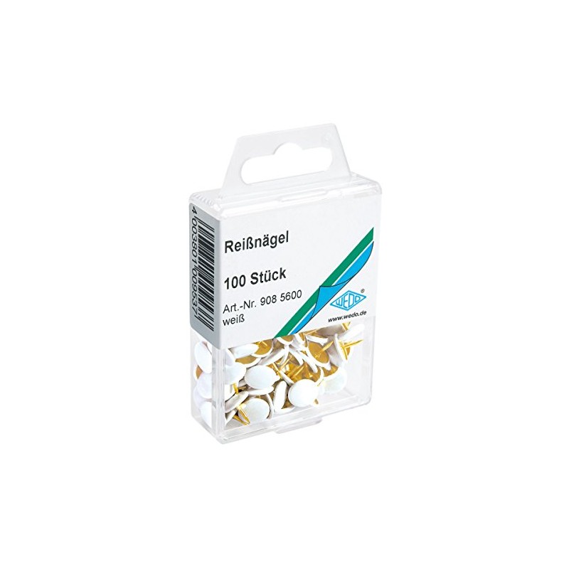 Wedo 9085600 Push Pins, Head Diameter 10 mm Pack of