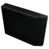 Risedot Black Leather Letter Tray Desk Organizer Document Holder Perfect