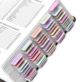 Cozy Core Boho Theme Laminated Bible Tabs, 75 Tabs for Women and Men, Bible Tabs for Study Bible, Bible Index Tabs, Bible Book Tabs, Bible Labels Tabs, Bible Tabs (Morandi)