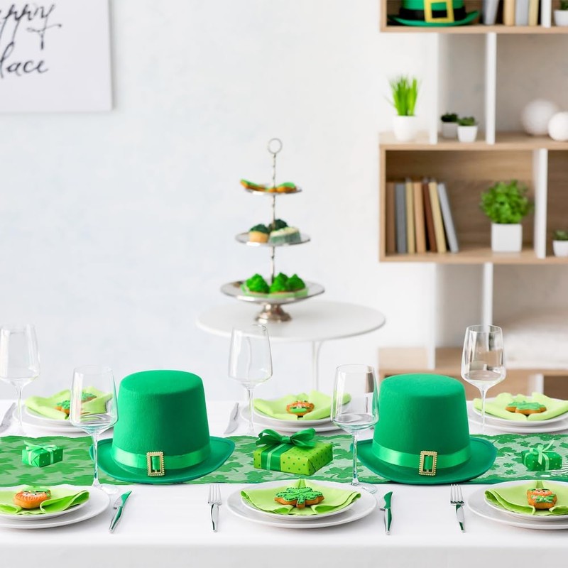 St.Patrick's Day Table Runner,Table Runners For Dining Table,St. Patrick’S Day