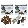 TRUMIRI White Sage Backflow Incense Cones - 20 Waterfall Cones