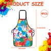 Children's Adjustable Painting Apron - 4 Piece Apron Children School
