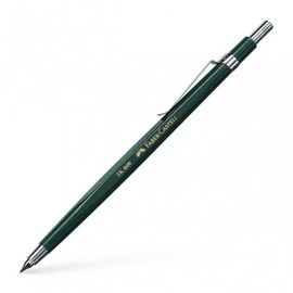 Faber-Castell 134600 HB Mechanical Pencil – Mechanical Pencil, HB, Black, Plastic (Green, 2 mm)