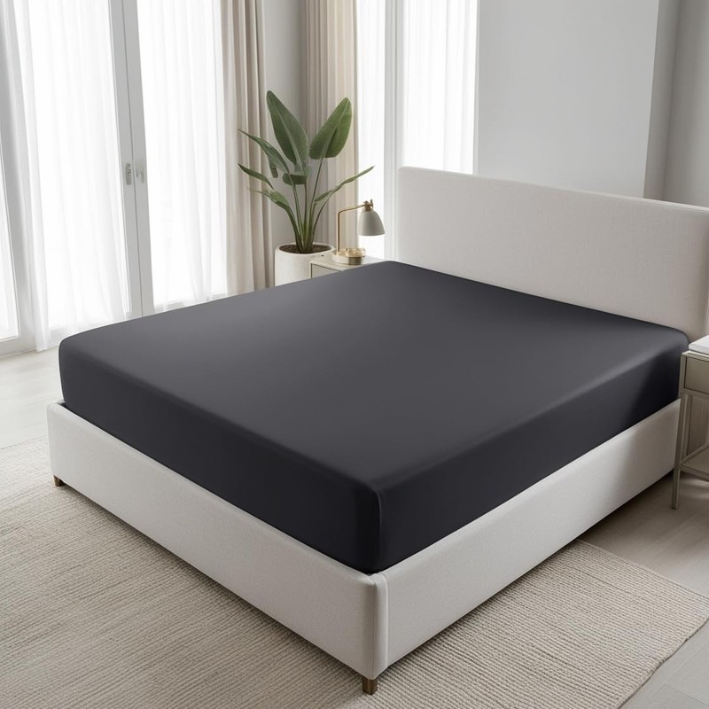 200 Thread Count 100% Egyptian Cotton Fitted Sheet - Extra