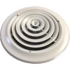 HBW 10" Round Ceiling Diffuser White Powder Coated with Outside
