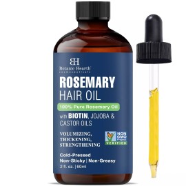 Botanic Hearth 100% Pure Rosemary Oil for Hair Growth Infused with Biotin | Hair