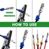 Connector Pins Kit, Crimped Connection Pin 1/1.5/1.8/2.2/2.3/2.5/2.8/3.5 mm Male and