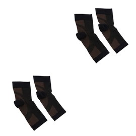 Healvian 2pairs Compression Socks for Plantar Support Elastic Ankle Protector s Breathable and Design for Athletes and Active Lifestyles Circulation and Reduces Foot Discomfort
