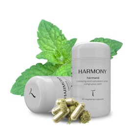 HARMONY Mushroom & Botanical Supplement by Setas – Organic Reishi & Lion’s Mane, Ashwagandha, Linden Tree & L-theanine to Support Mood, Stress Management, & Calm, Vegan & Non-GMO, 60-Day Supply