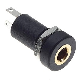 3.5mm Jack Socket 3 Pin 5pcs Audio Video Female Stereo Solder Connector Earphone with Nut