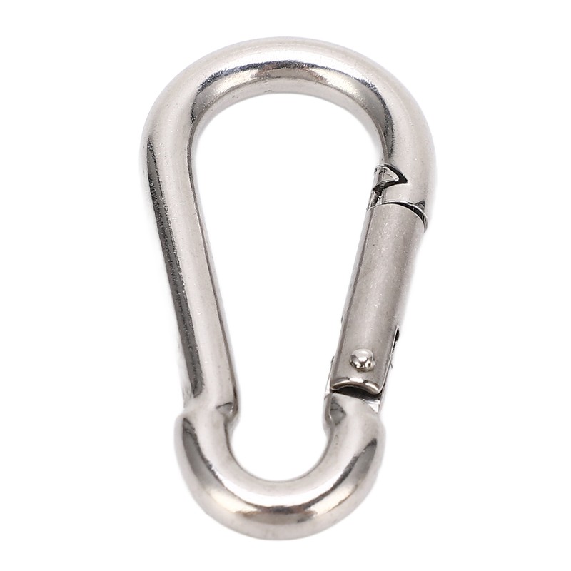 10Pcs Carabiner Clip Spring Snap Hook Heavy Duty Quick Link