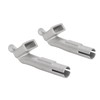 2Pcs Wide Mouth Welding Nozzle Rectangle Stainless Steel Plastic Welder