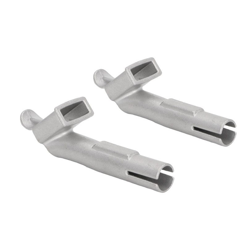 2Pcs Wide Mouth Welding Nozzle Rectangle Stainless Steel Plastic Welder