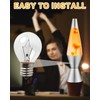 Lava Lamp Bulb 25 Watt, S11 E17 Base 120 Volt