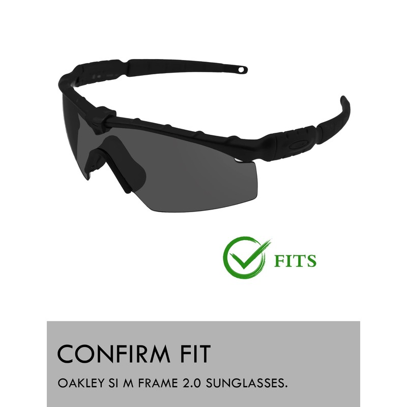 Raydi Polycarbonate Replacement Lenses & Rubber Kits for Oakley Si