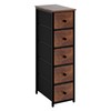 lurcns Narrow Storage Cabinet for Small Spaces Slim Bathroom Dresser