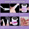 NXJ INFILILA Mini UV Light for Gel Nails Portable UV