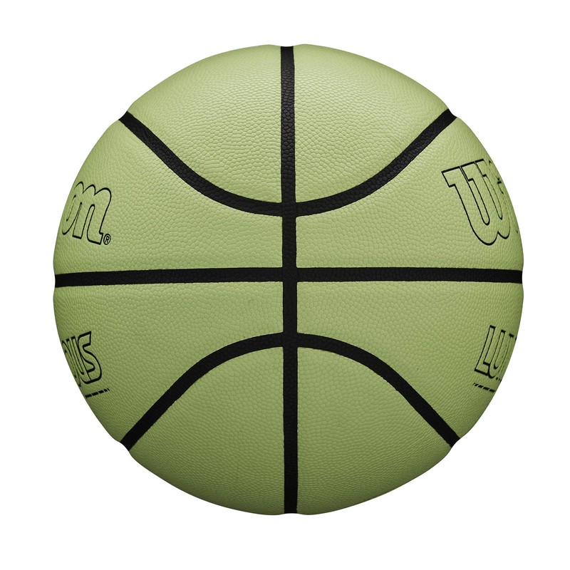 Wilson Luminous Glow Basketball - Size 7 - 29.5", Green