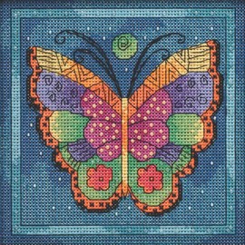 Mill Hill Butterfly Capri Beaded Counted Cross Stitch Kit 2019 LB14-1914